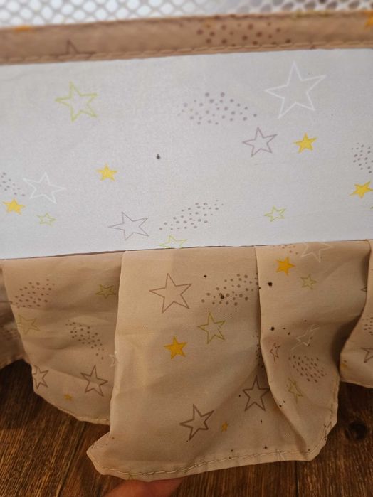 Kошара за спане и игра Chipolino Selena със балдахин + Подарък матрак