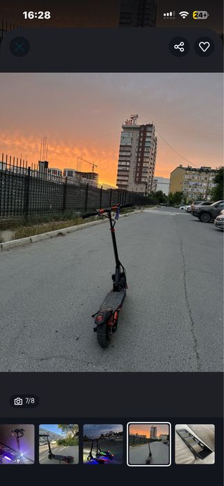 Продаю электросамокат Kuga M4 про плюс