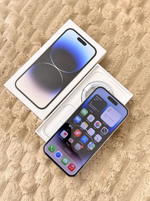 IPhone 14 PRO 5G Alb ca NOU 256GB Full Box
