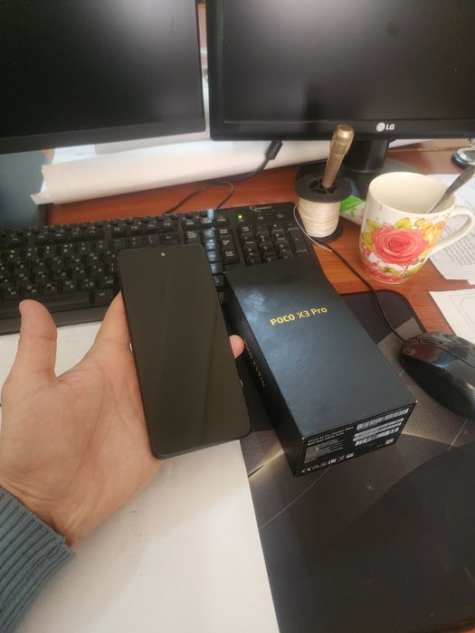 Poco X3pro 8+3/256gb(2023) iwlawi zur usta kurmagan aybi yuq tozza tel