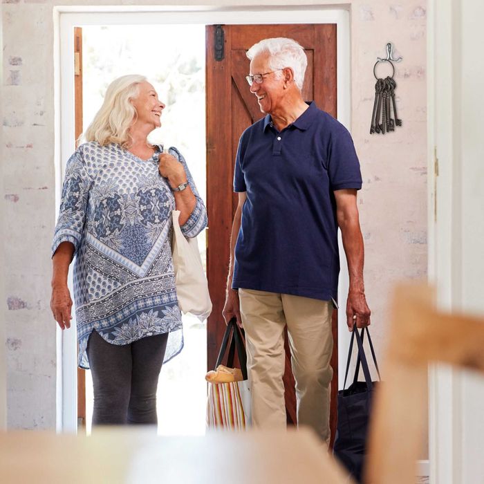 Set 6 chei decorative din fonta aspect antichizat interior si exterior