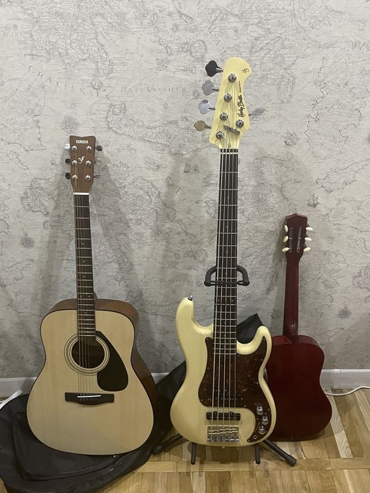 5-струнный бас Harley Benton PJ-75 VW Vintage Series