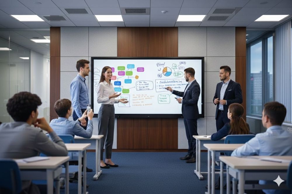 Интерактивная панель/доска MAXON PF-65 (8/128Gb) 4K