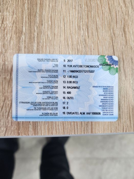 Бетанасос сотилади ишлаб чикарилган йили 2017 холат ало