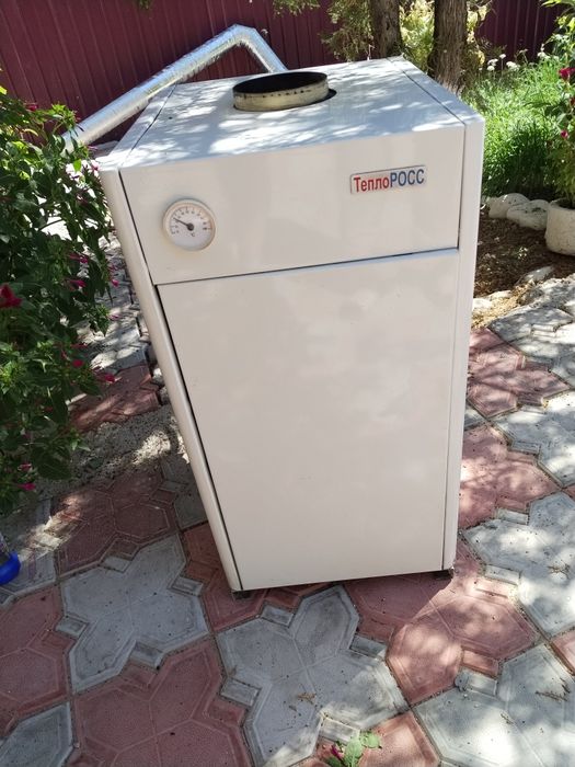 Газовый котел в рабочем состоянии
