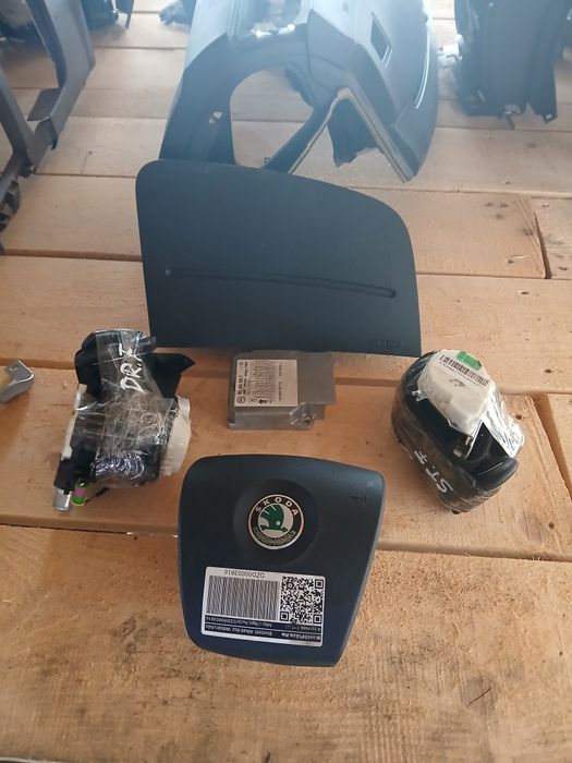 Kit Airbag Plansa Bord Skoda Fabia2 2008-2012