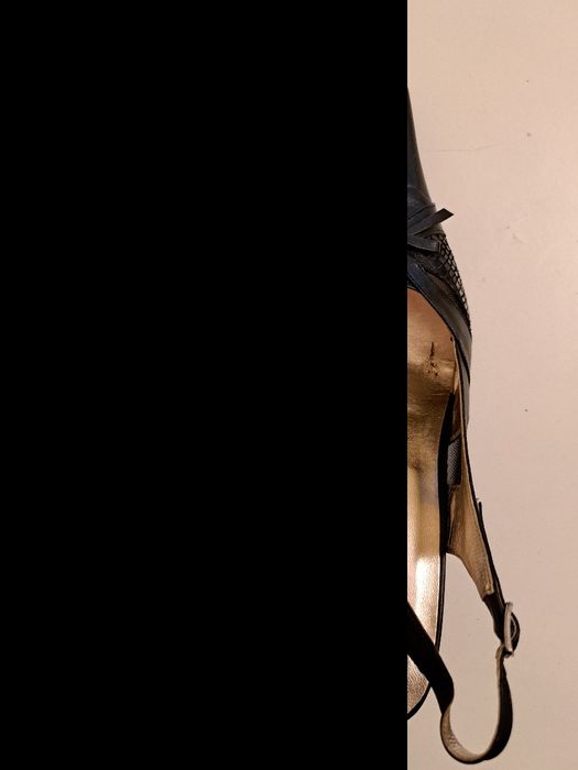 Pantofi negrii cu toc