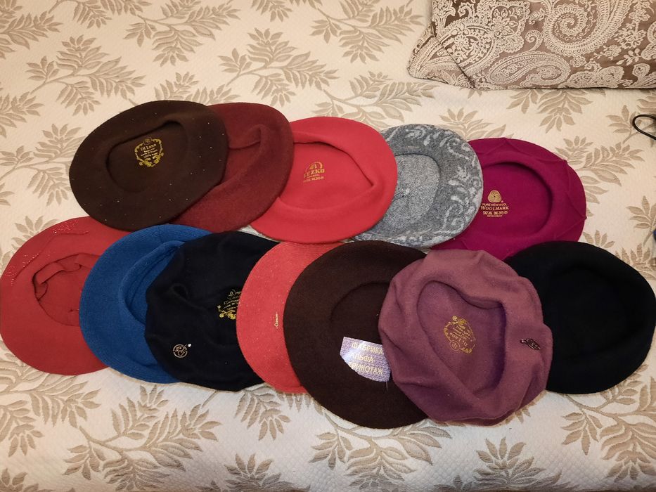 Берет женский шерсть, акрил