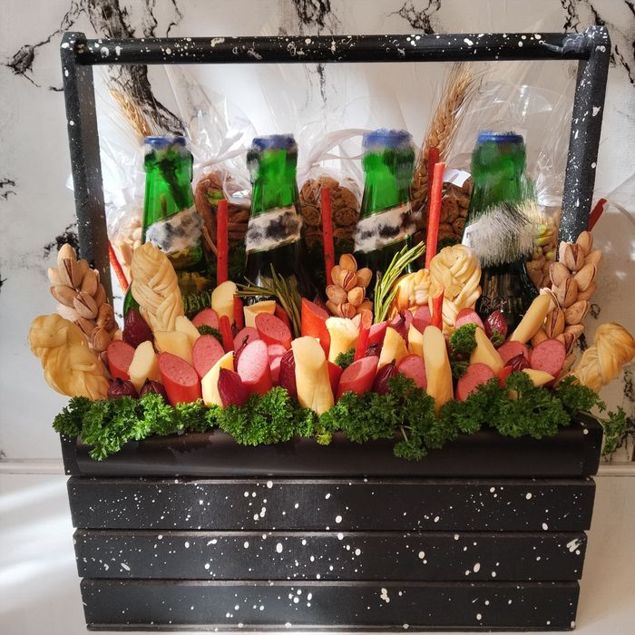 Мужские букеты на любой вкус. Отличный подарок.