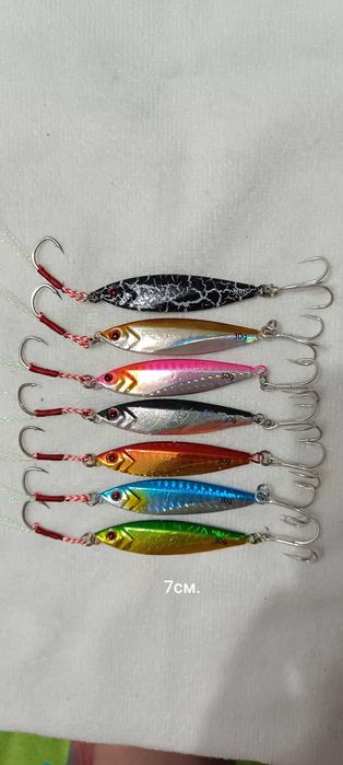 Пилкери (джигове) за морски риболов