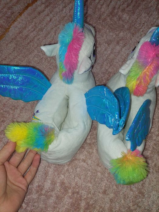 Домашни пантофи еднорог