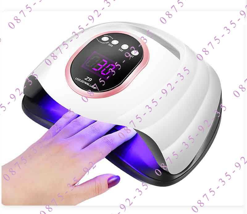 Мощна 220W UV LED ЛАМПА SUN Z9. Печка за маникюр,педикюр,нокти. 57 ЛЕД