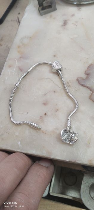 Pandora серебро браслет 925 пуроба