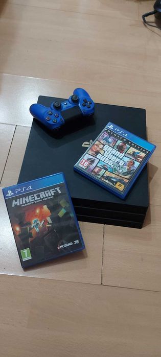 PS4 pro cu doua concole si jocuri