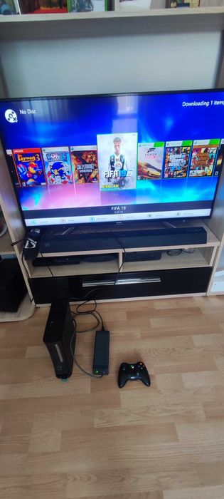 Consola Xbox 360 fat modata Rgh3 Gta 5 Minecraft Fifa19