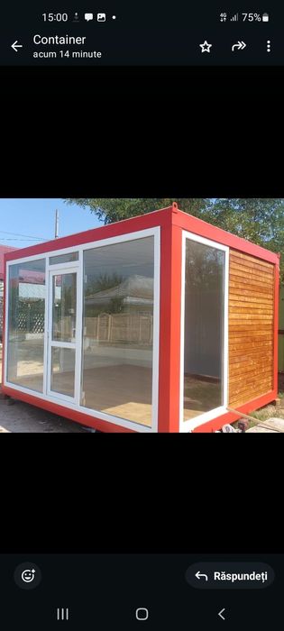 Vand container modular tip vitrina