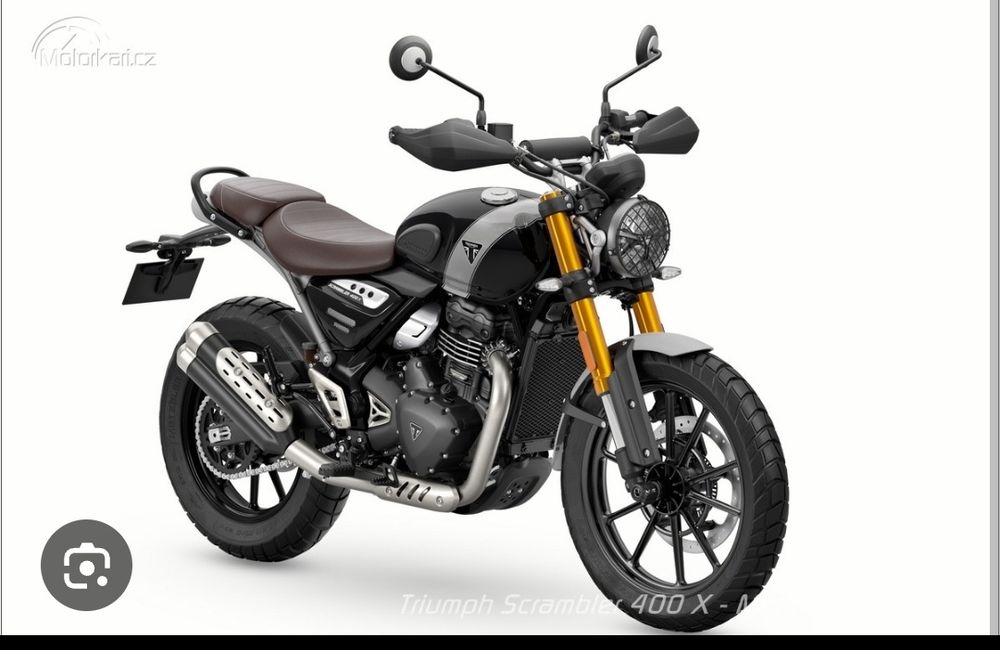Oferta A2: Triumph Scrambler 400X (2025) | Garanție | 7.900 km cu multe dotari bune. Stare ca noua