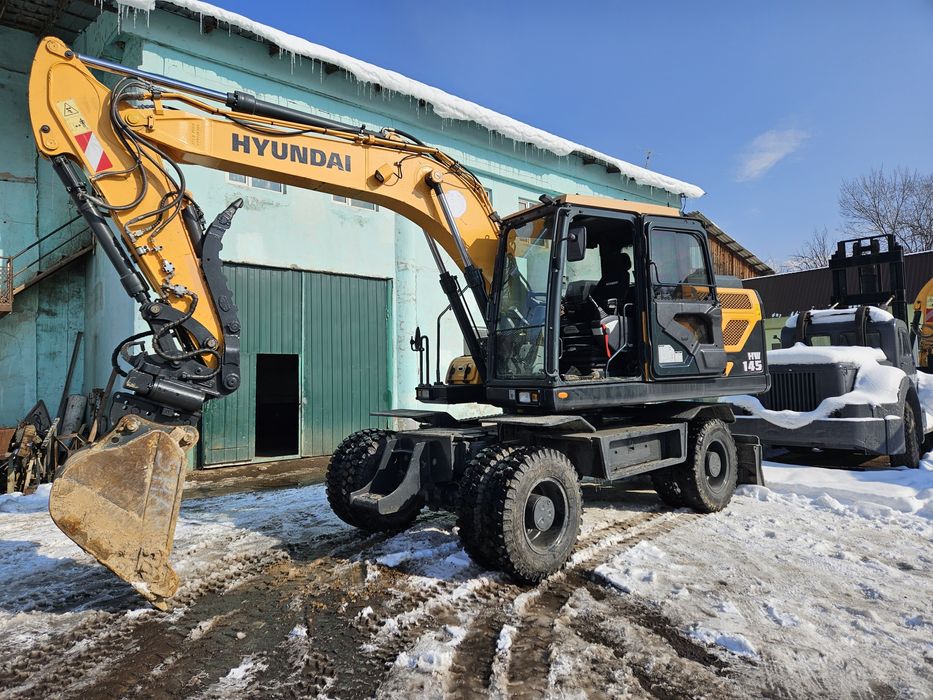 Услуги  экскаватора Hyundai 145w