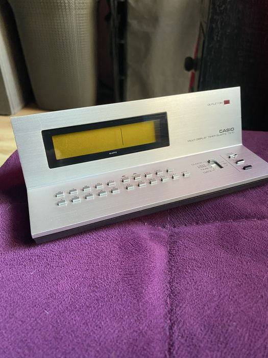 Casio Multi DisplayTimer Quartz TG-10 Alarm Clock 1979