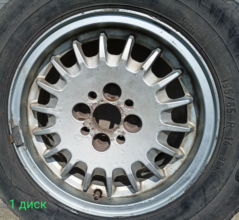 2 диска BMW E30  R14 х4x100