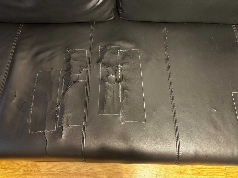 canapea sufragerie - coltar piele