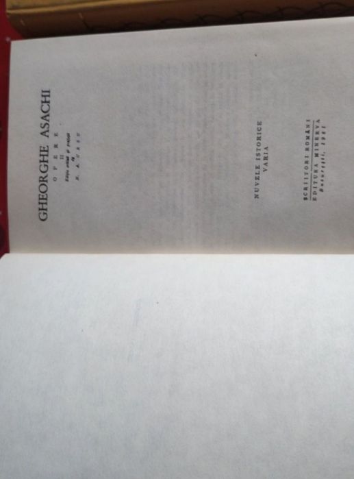 Slavici și Asachi -Opere literare