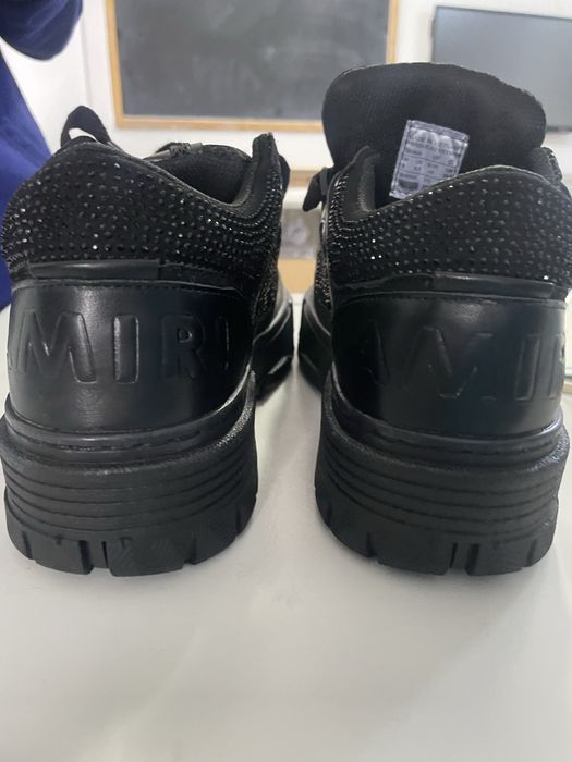 Amiri MA-1 negri cu diamante