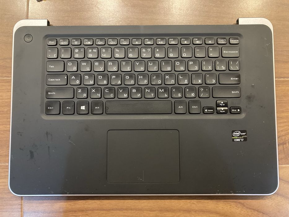 Матрица в сборе, клавиатура и верхняя панель от Dell XPS 15