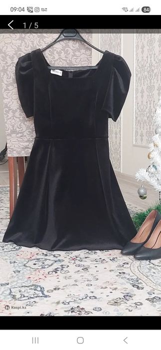 Платье черное женское