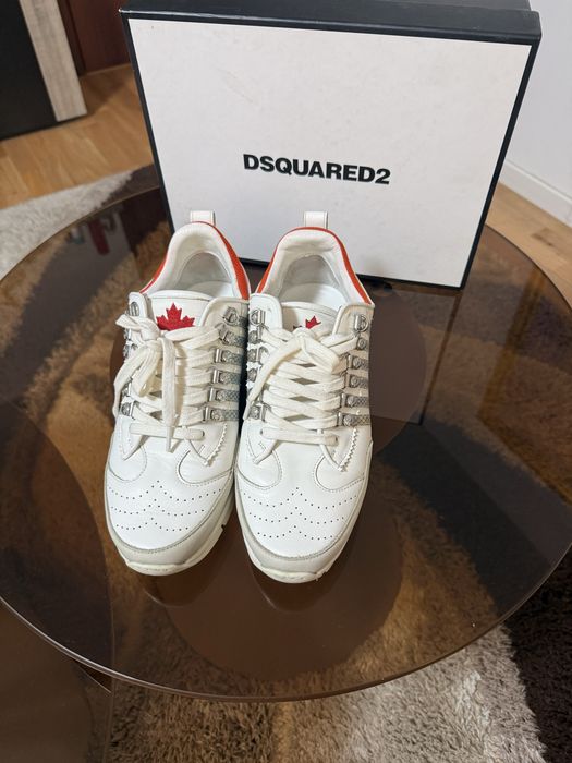 Продавам Dsquared2 маратонки – 39.5 (Lace Up Low Top Sneakers)