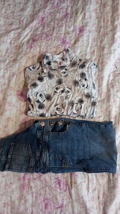 Ризка с Мики Маус и гащеризон