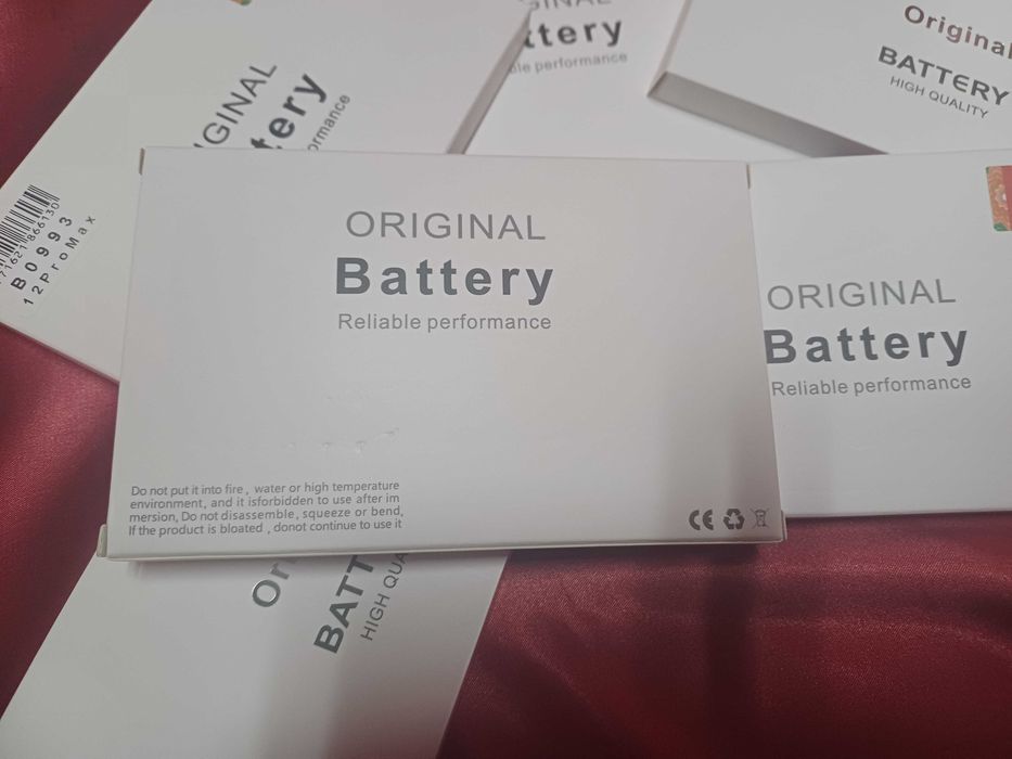 Батерия за iPhone от 12 до 15 про мах - Без изскачащи прозорци / 100%