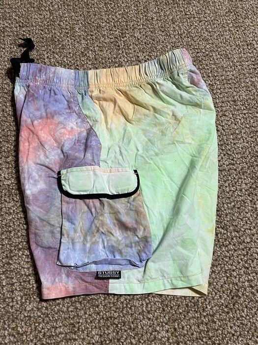 STUSSY : Tie Dye Shorts - размер XS / Оригинал