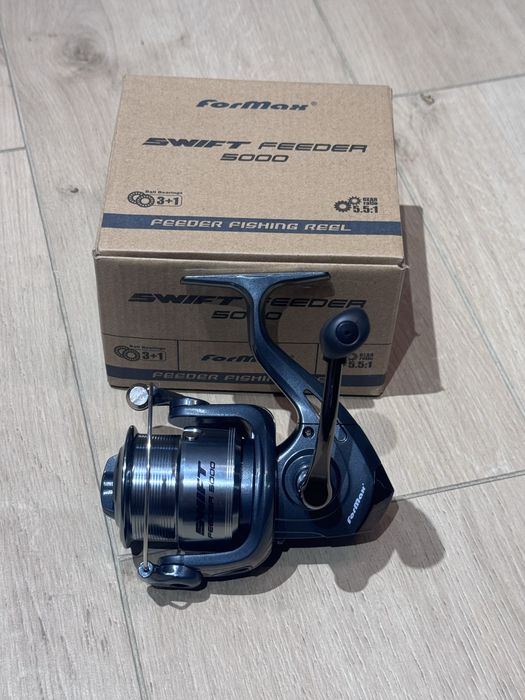 Combo Feeder Lanseta Formax Swift 3.6m/140g + Mulinetă Formax Swift 5000 — NOU