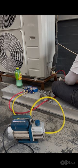 Konditsioner tizimlarino profesional darajada tozalash va tuzatish