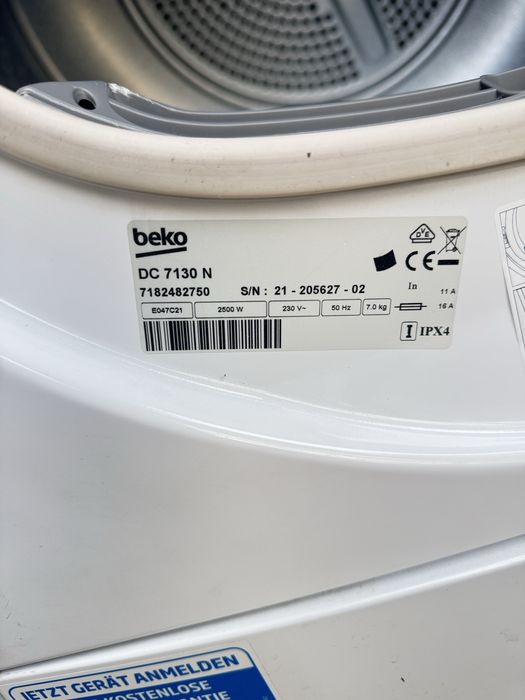 Сушилня Beko DC7130N , 7 кг