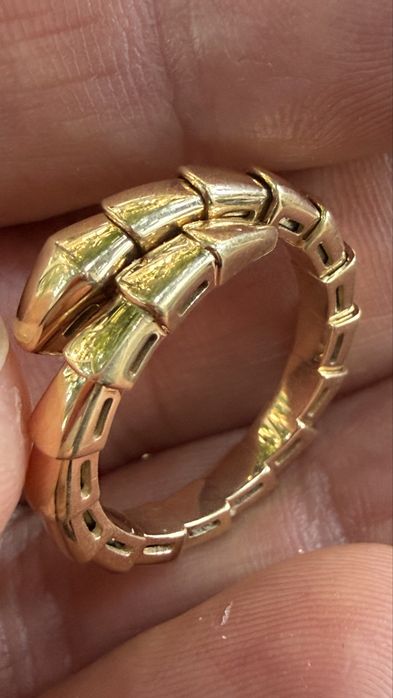Bulgari ОРИГИНАЛЕН  пръстен 18к