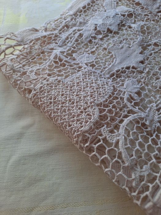 Set oval din macrame