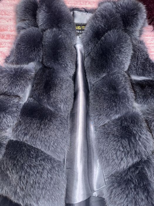 Елек естествен косъм, с невероятна мекота и стилна кройка