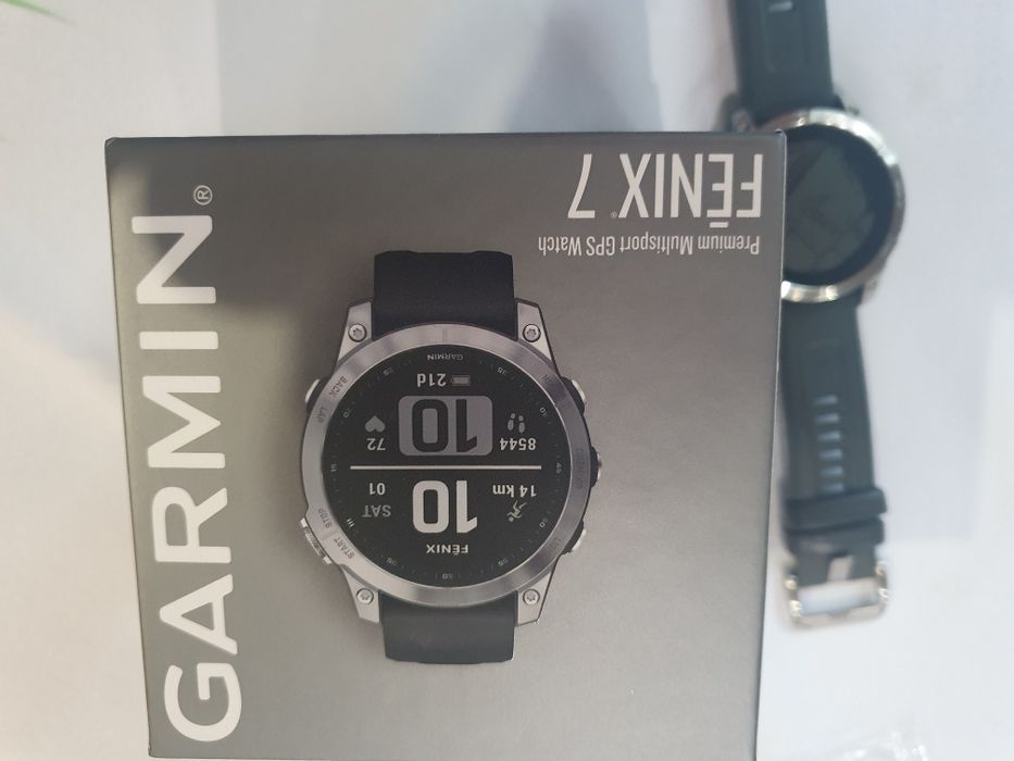 Garmin FENIX 7 Silver/Grafite- мултиспорт смарт часовник