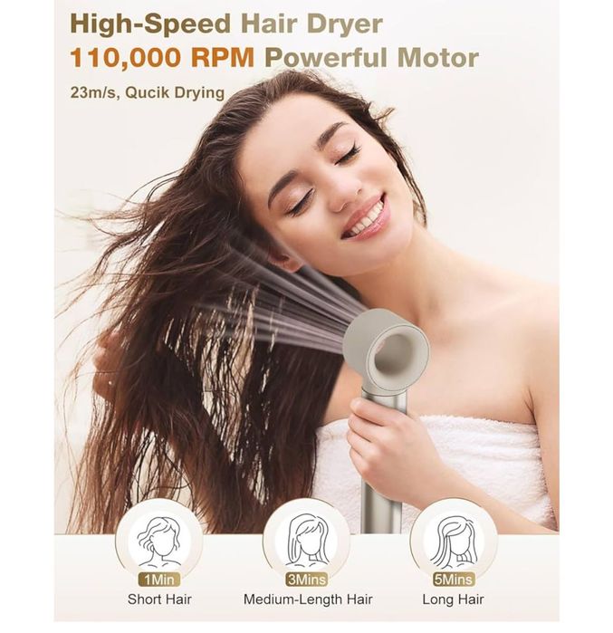 7MAGIC четка за сешоар и уред за оформяне на коса 6 в 1