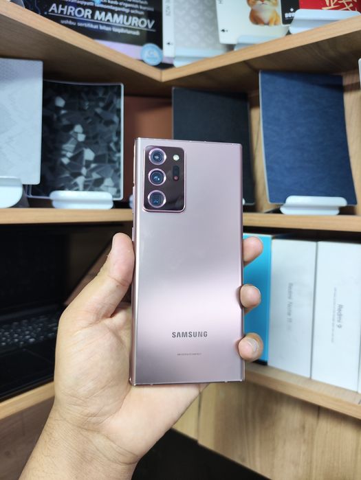 Samsung note 20 ultra 12/256 Burgundy rang holati idealll