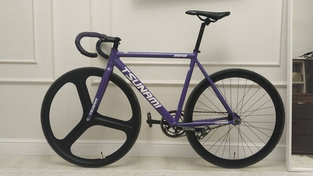 Tsunami snm 100 fixed gear(М) велосипед рама оригинал 100% БЕЗ ТОРГА