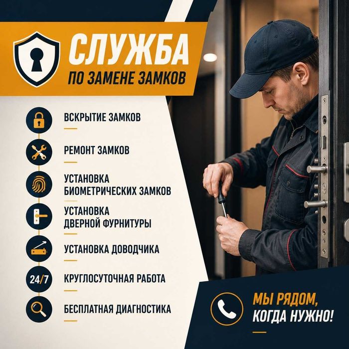 Замена сердцевин|Замена замков*Ремонт замков,Открыть дверь/Авто,Сейфы