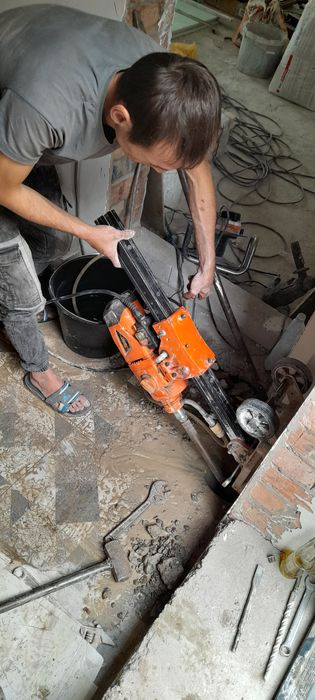 Алмазное сверление (бурение)