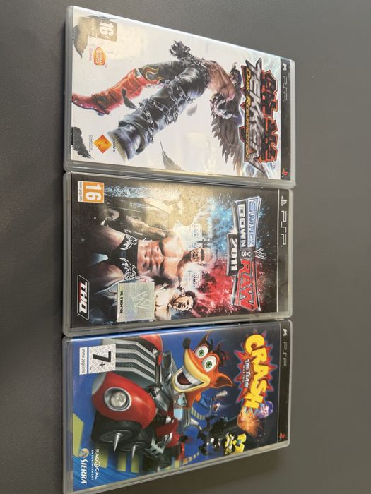 Продавам игри за PlayStation конзола PSP