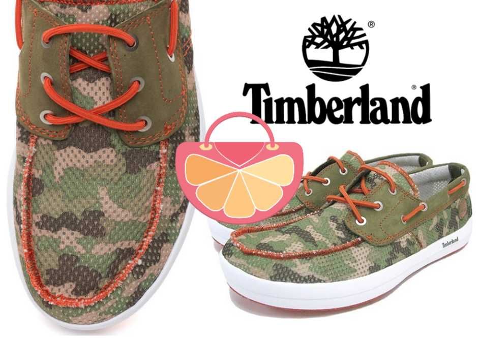 %ПРОМО% TIMBERLAND № 40 & 41 – Мъжки обувки с камуфлажна шарка нови