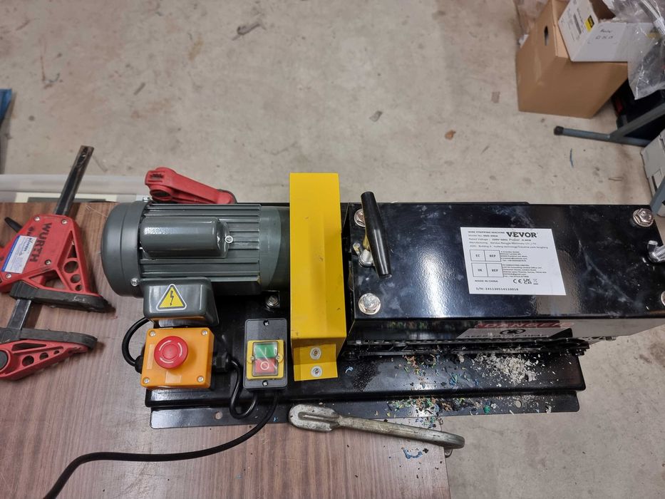 Masina decojit deblancat cabluri electrice, 1-38mm