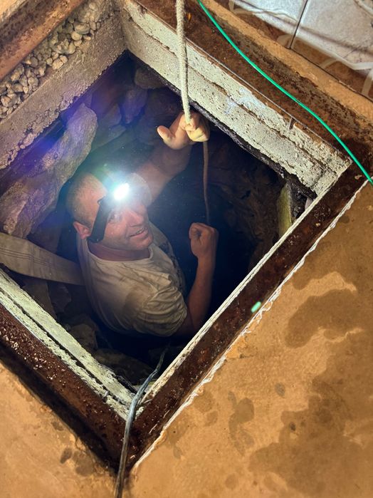 Почистване на кладенци  бунари