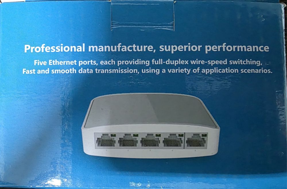 5 портовый СВИТЧ. Новый